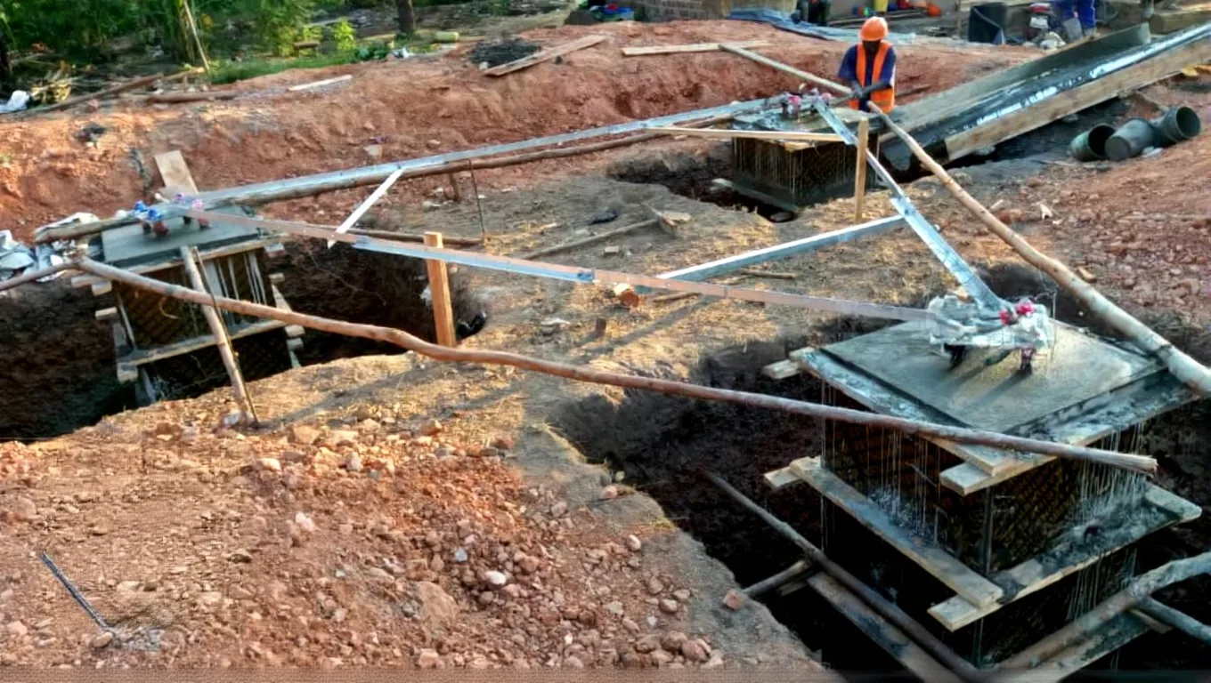Foundation and Column Base Works